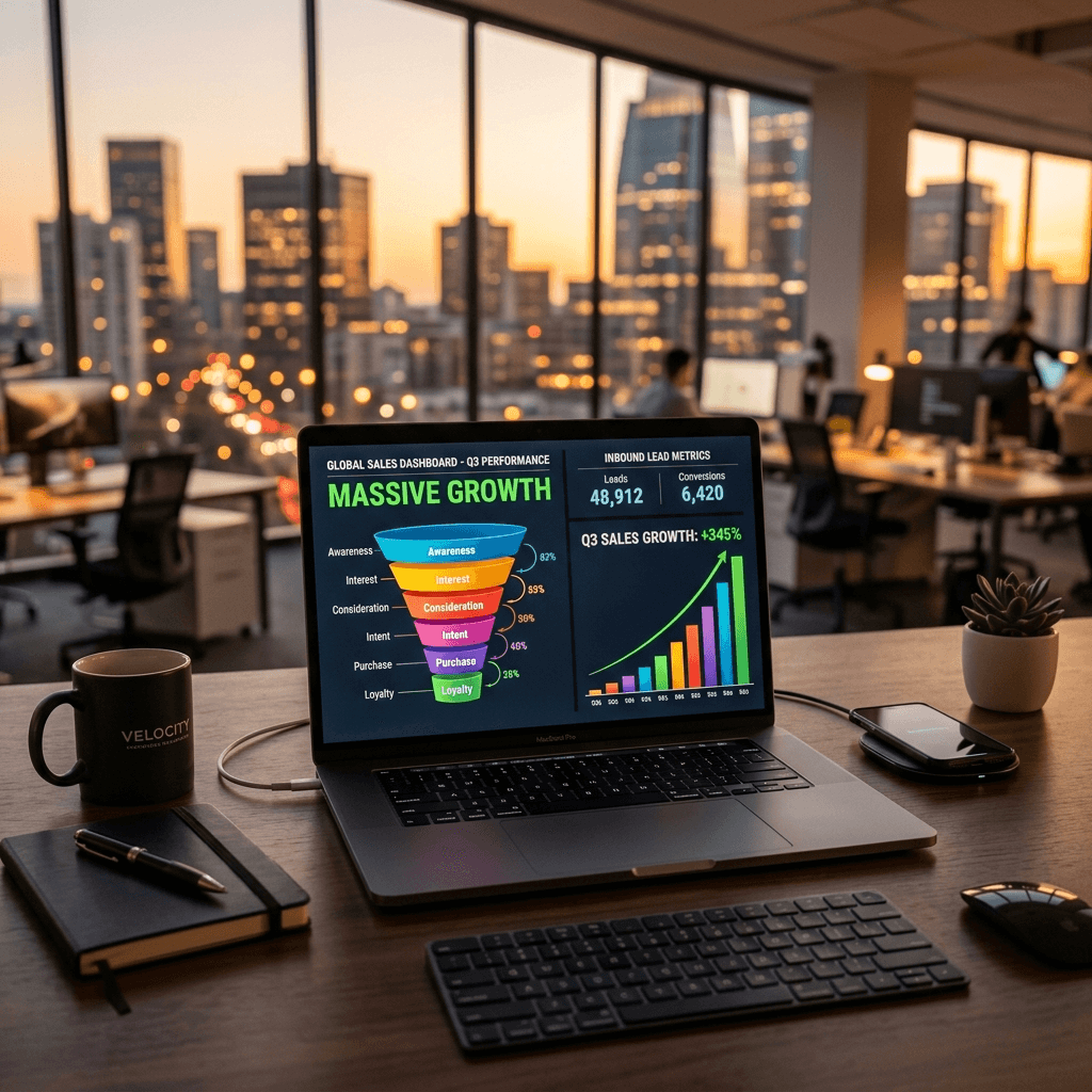 Digital Lead Generation and B2B Customer Acquisition funnels for manufacturing company