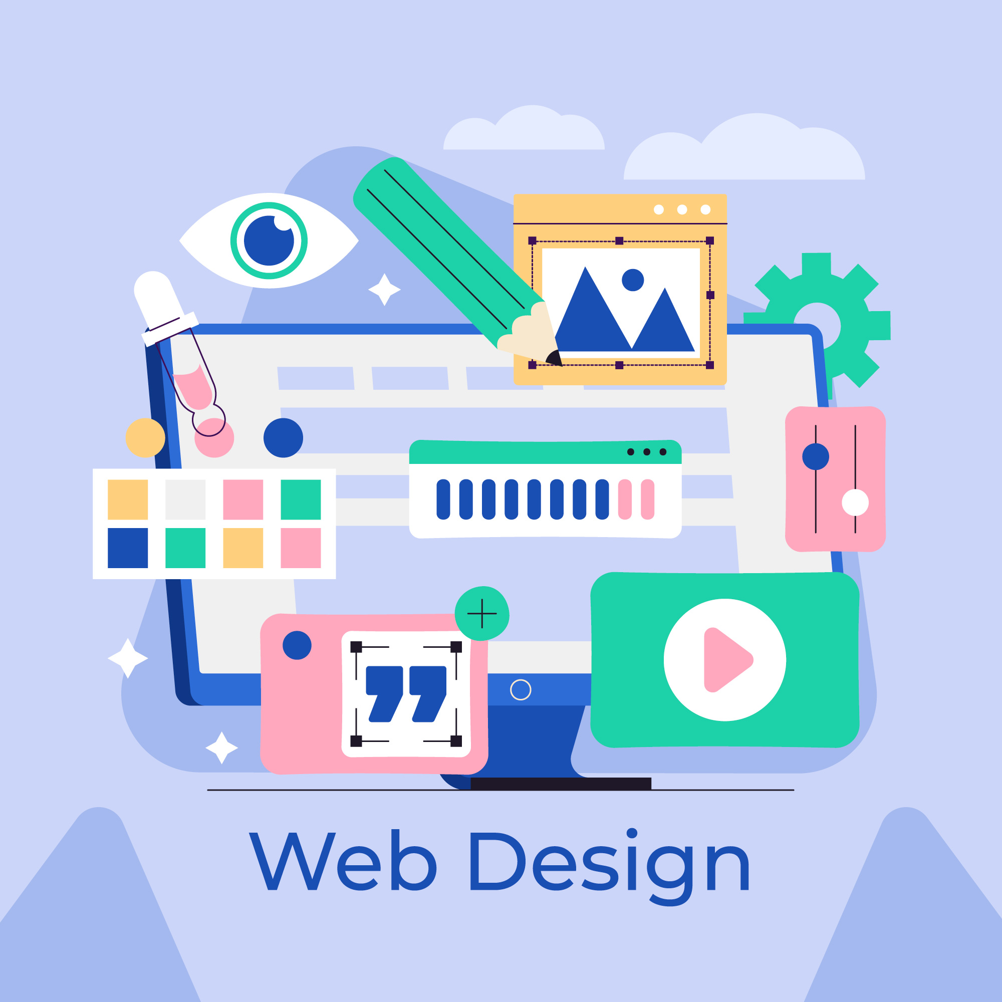 Core principles of web design and their impact on user experience.