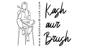 kash aur brush logo image