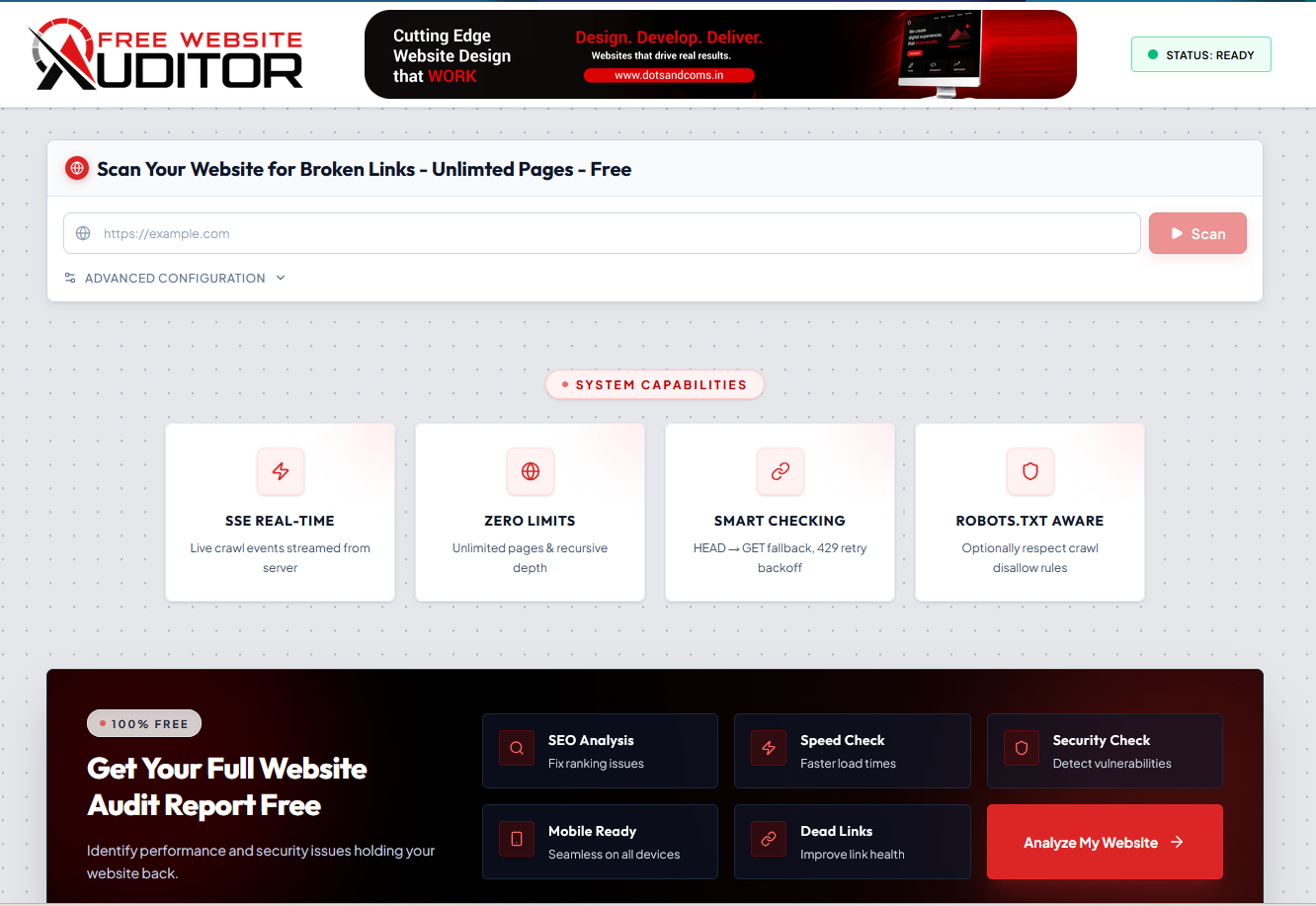Free Website Audit Tools: Why a Dead Link Checker Should Be Your First Choice